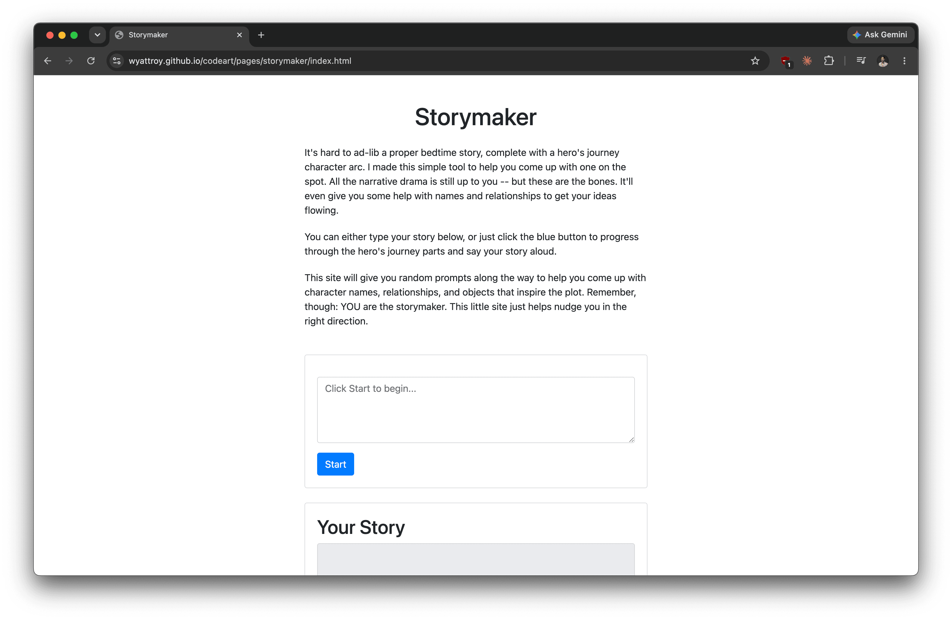 StoryMaker
