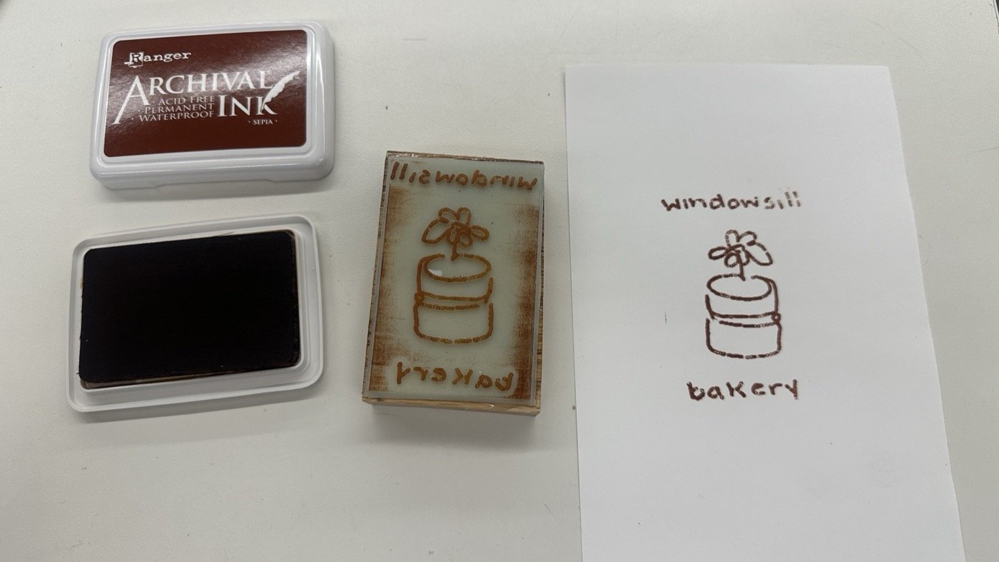 Windowsill Stamp image 1